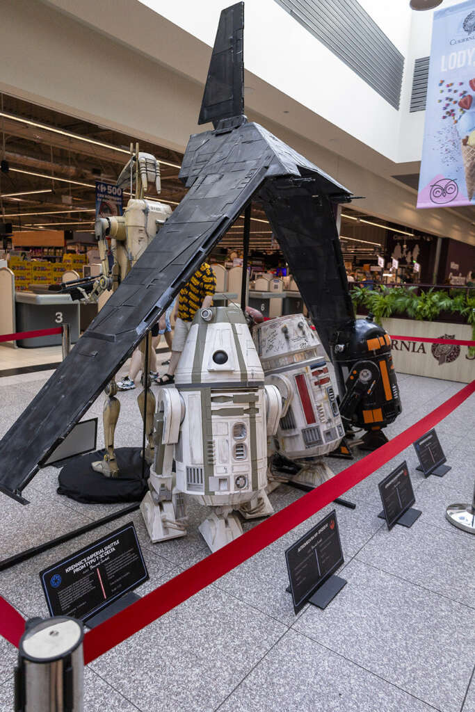 Wystawę „Gwiezdna Flota” w Vivo! Piła można oglądać do 2 sierpnia 2025 r. Fot. Marcin Maziarz