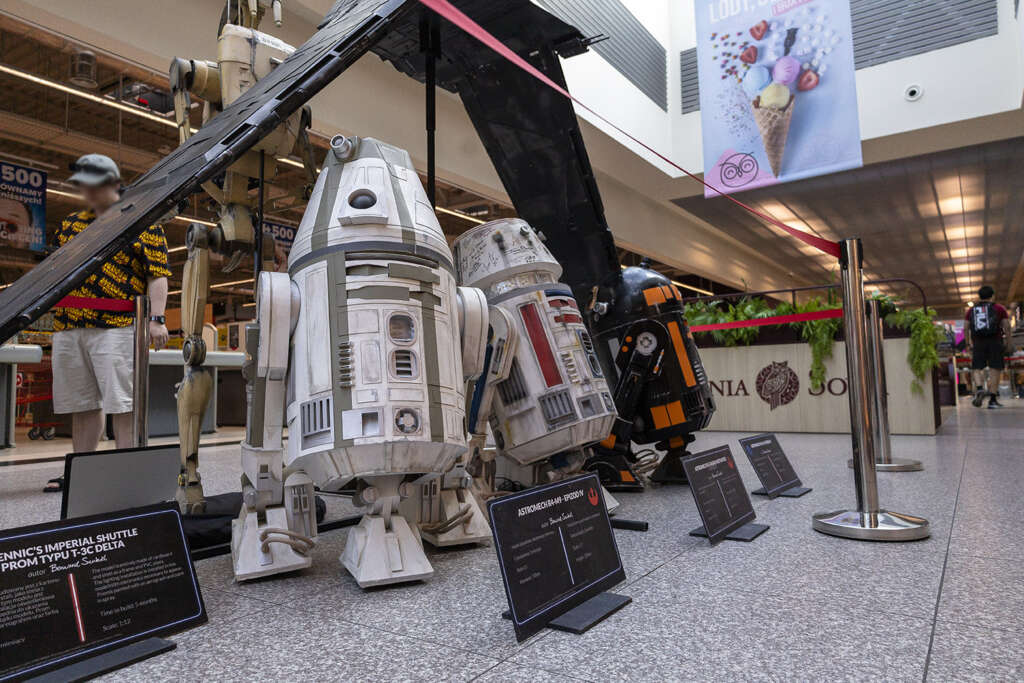 Wystawę „Gwiezdna Flota” w Vivo! Piła można oglądać do 2 sierpnia 2025 r. Fot. Marcin Maziarz