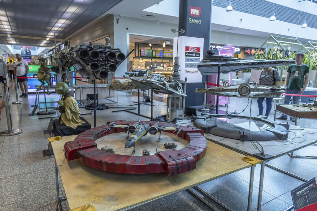 Wystawę „Gwiezdna Flota” w Vivo! Piła można oglądać do 2 sierpnia 2025 r. Fot. Marcin Maziarz