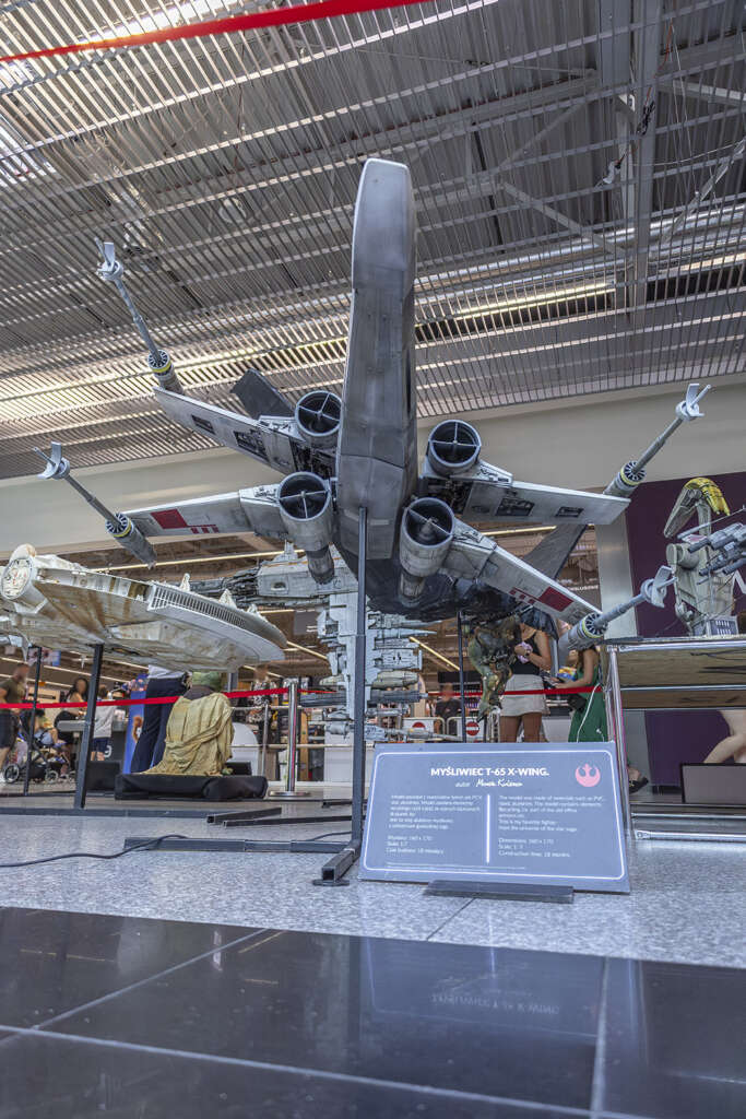 Wystawę „Gwiezdna Flota” w Vivo! Piła można oglądać do 2 sierpnia 2025 r. Fot. Marcin Maziarz