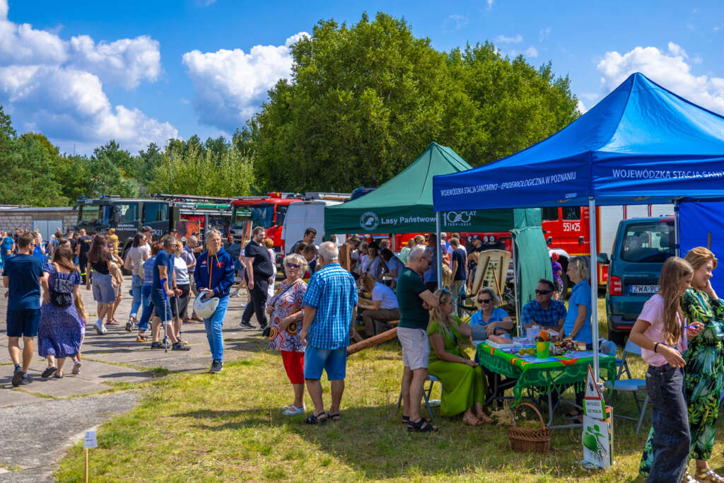 Piknik Wojskowy i służb mundurowych na lotnisku w Pile. 10 sierpnia 2025. Fot. Marcin Mazuiarz