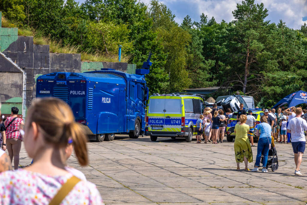Piknik Wojskowy i służb mundurowych na lotnisku w Pile. 10 sierpnia 2025. Fot. Marcin Mazuiarz