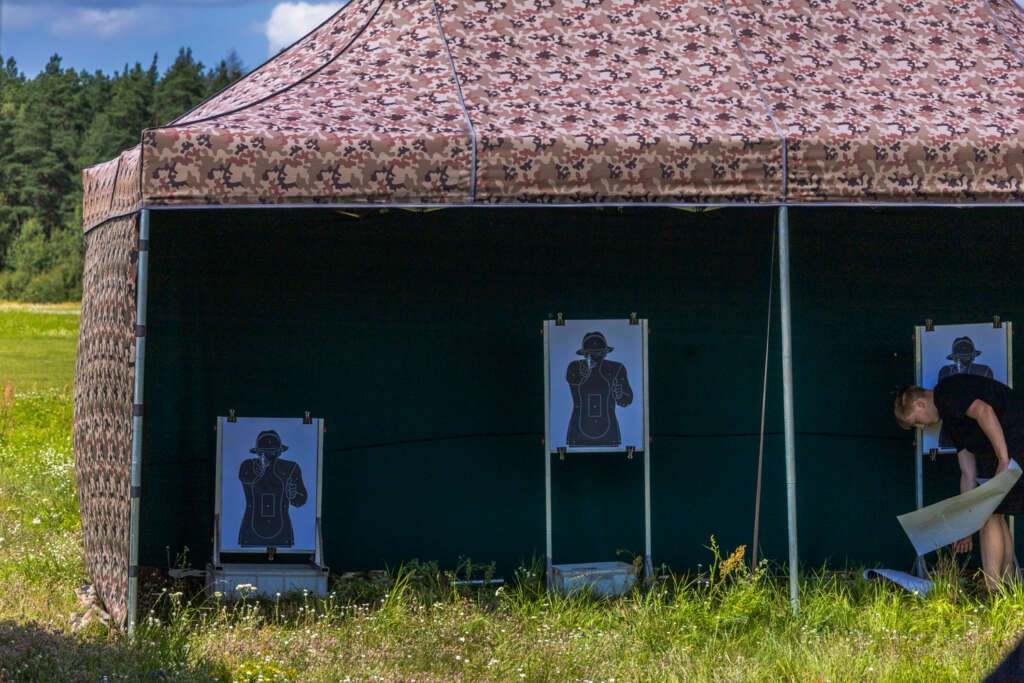 Piknik Wojskowy i służb mundurowych na lotnisku w Pile. 10 sierpnia 2025. Fot. Marcin Mazuiarz