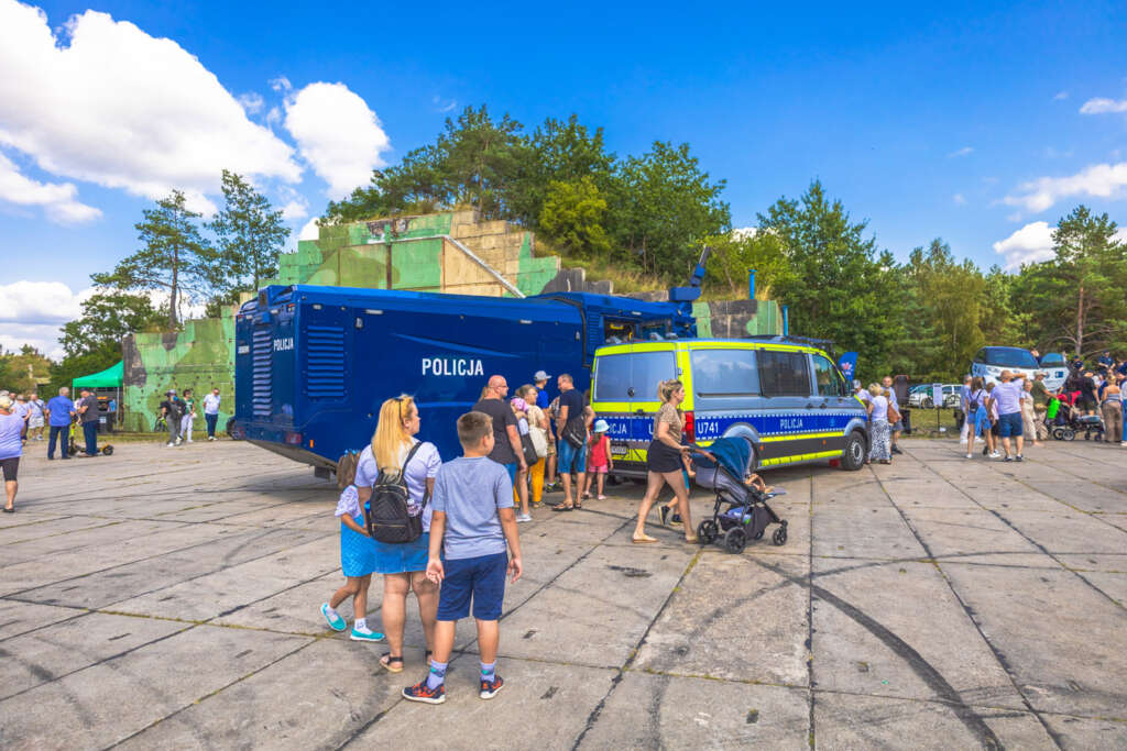 Piknik Wojskowy i służb mundurowych na lotnisku w Pile. 10 sierpnia 2025. Fot. Marcin Mazuiarz