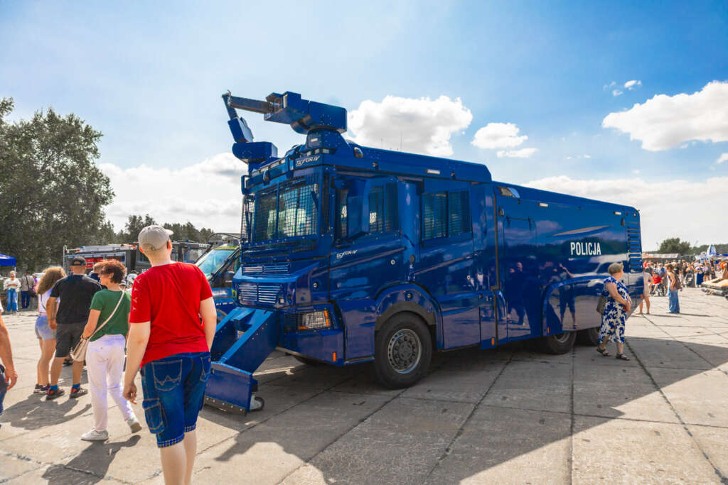 Piknik Wojskowy i służb mundurowych na lotnisku w Pile. 10 sierpnia 2025. Fot. Marcin Mazuiarz